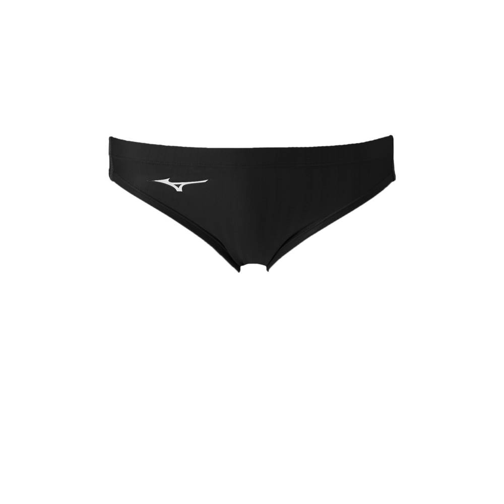 Mens Mizuno Stream Ace Brief Swimsuit Black Philippines (IJRPKC249)